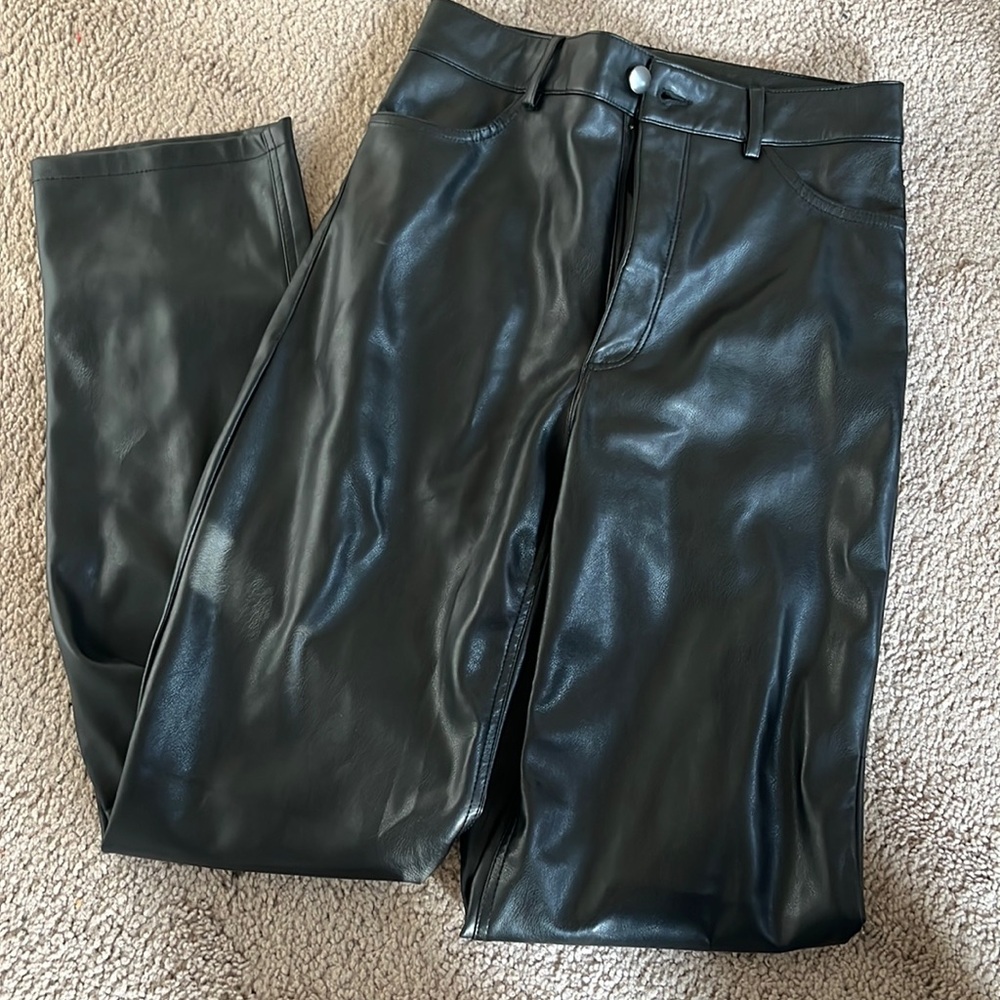 DYNAMITE leather pants size 2